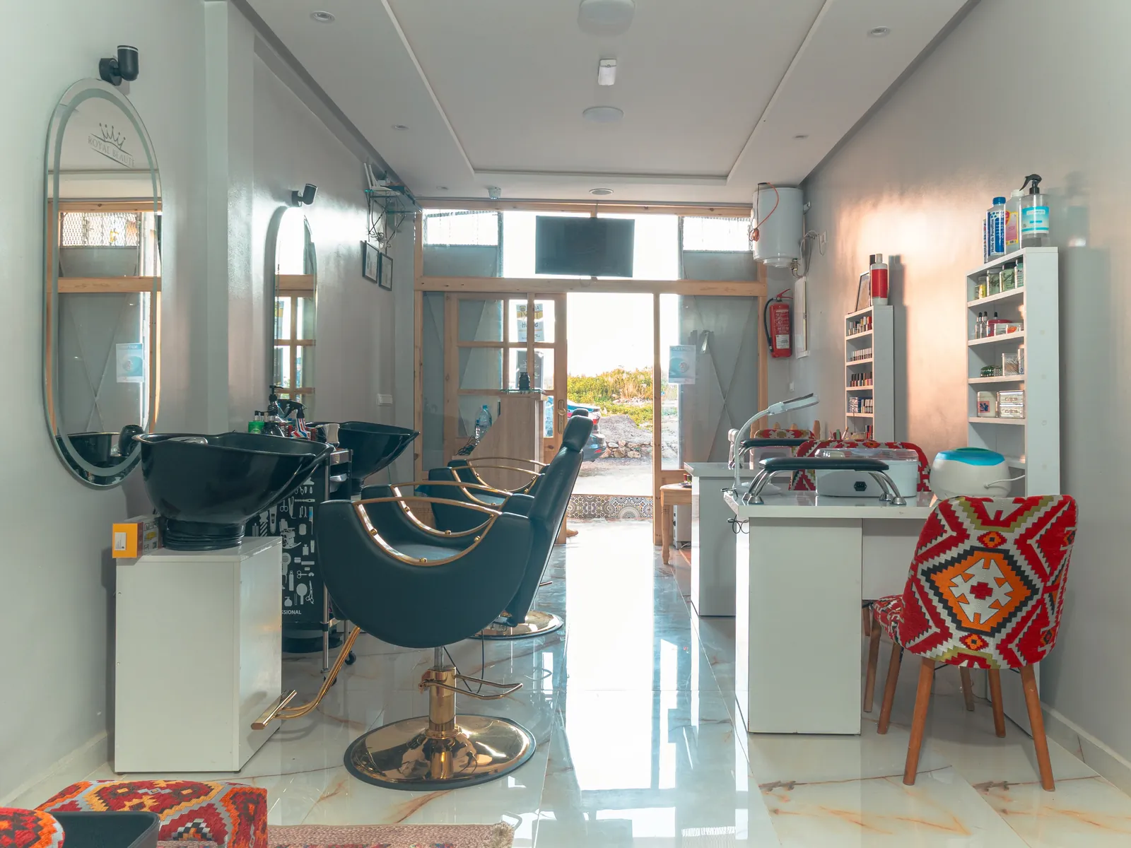 Beauty salon at the spa partner