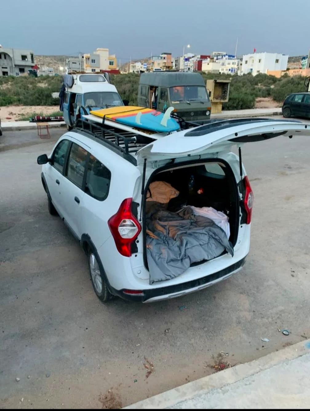 Travelers enjoying the Taghazout coast in different group formats