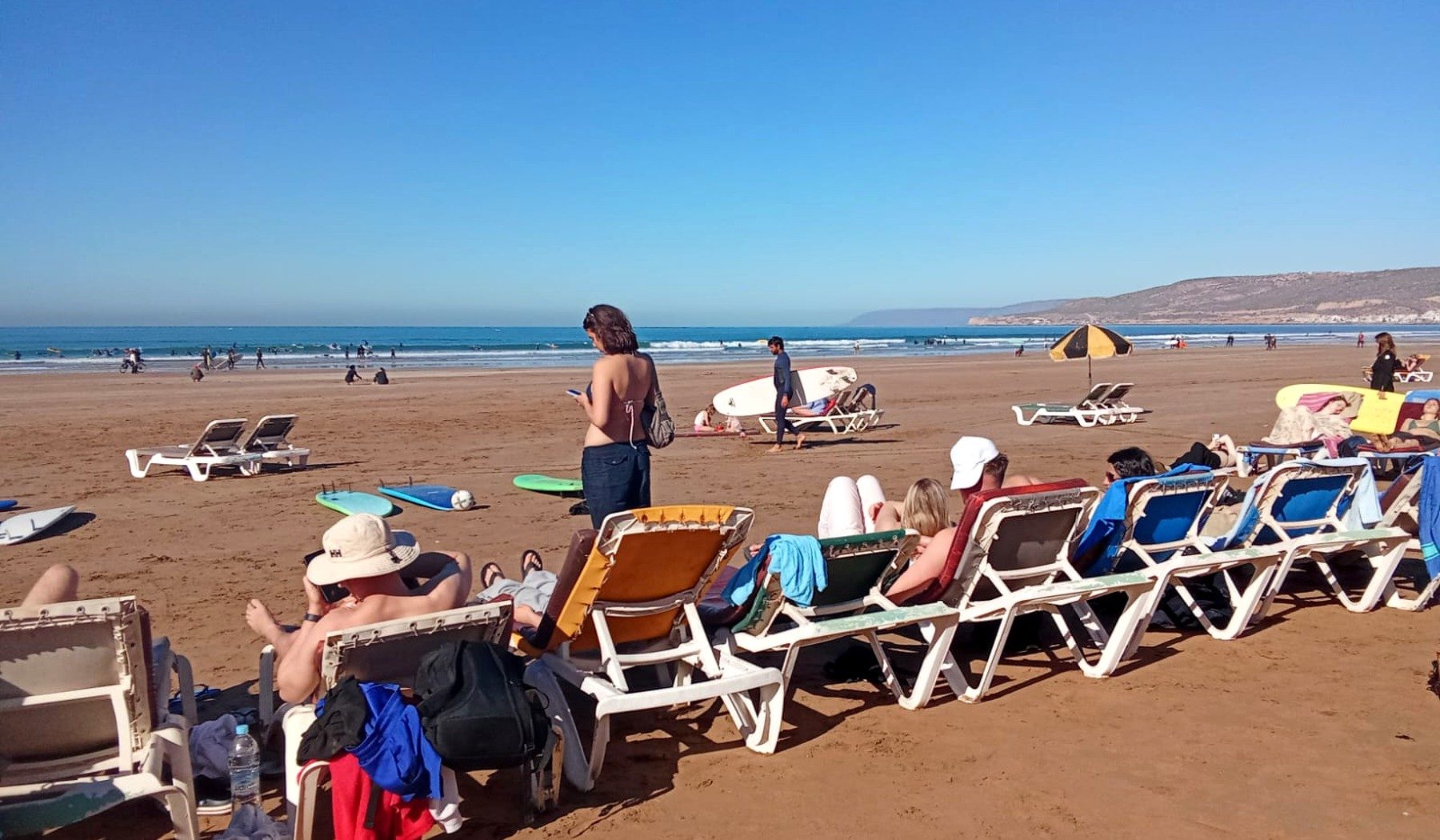 Côte et ambiance surf-village de Taghazout