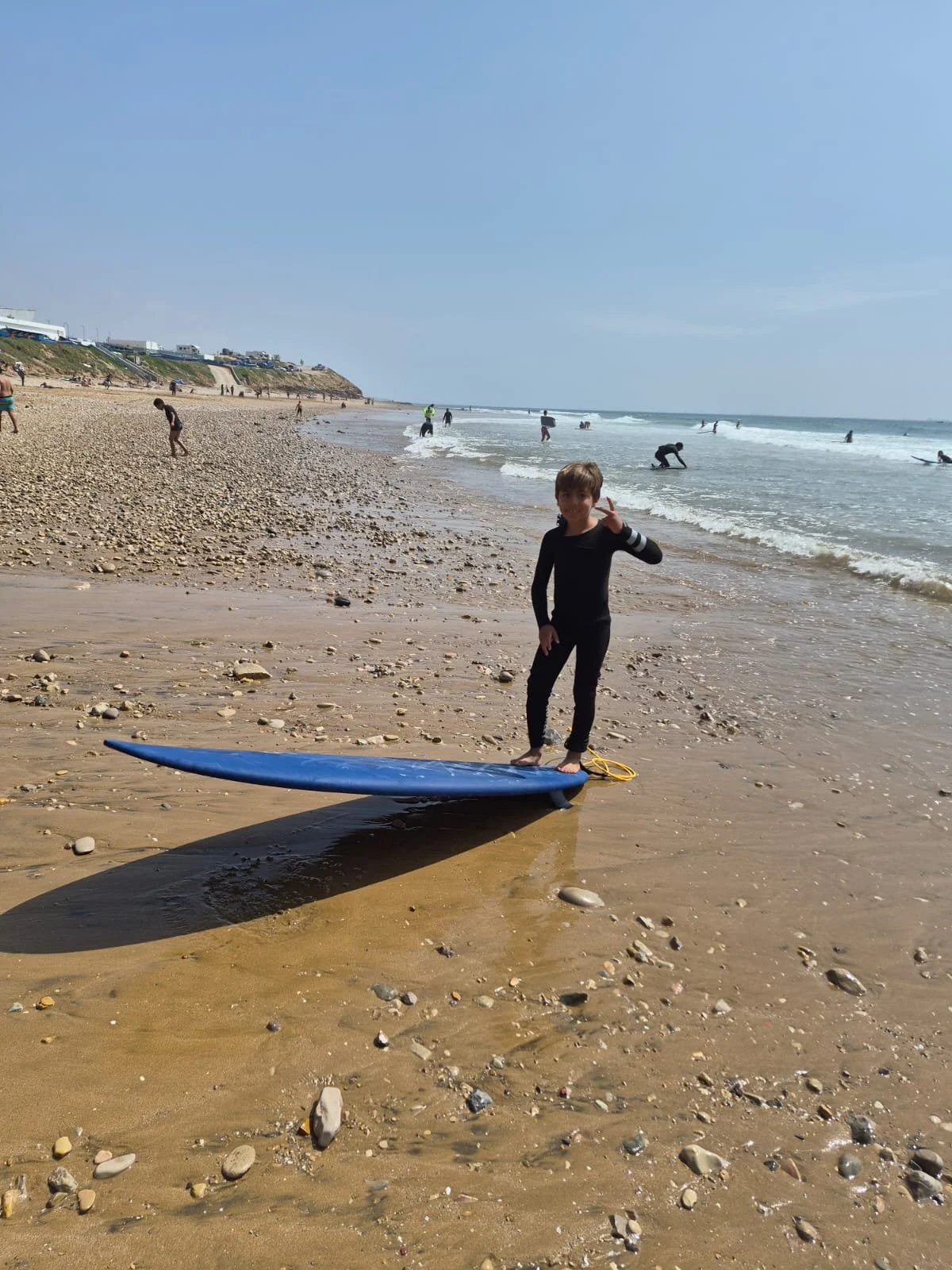 A young surfer at the Tamraght club