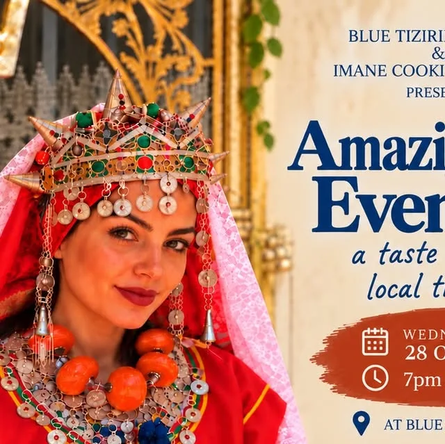 Blue Tizirin House · Imane Cooking Atelier