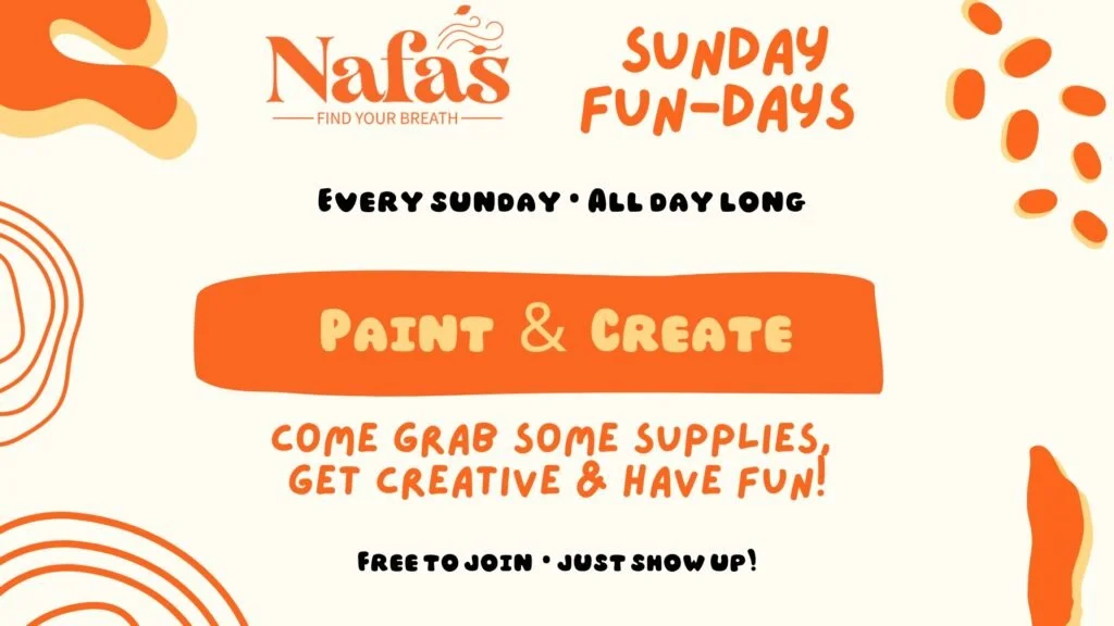 PAINT & CREATE | SUNDAY FUNDAY AT  NAFAS · organizer image