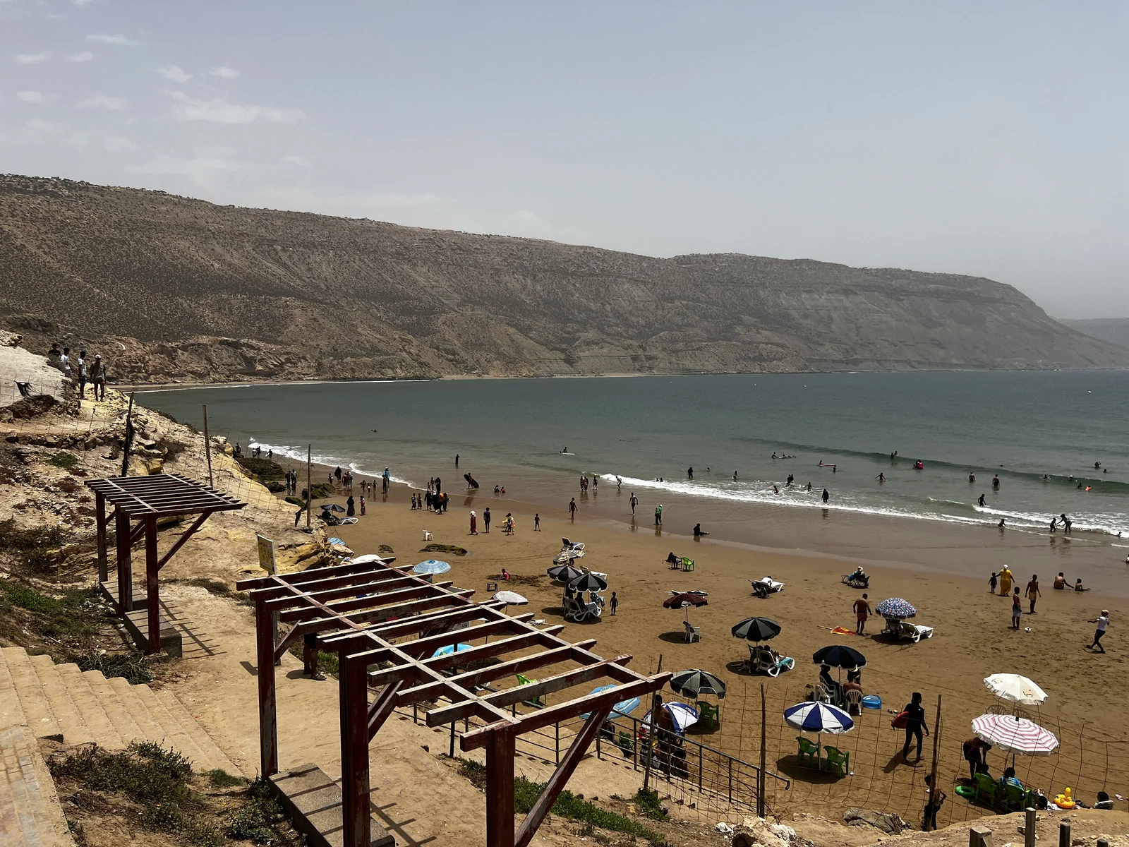 Imsouane bay and its coastal cliffs · location photo