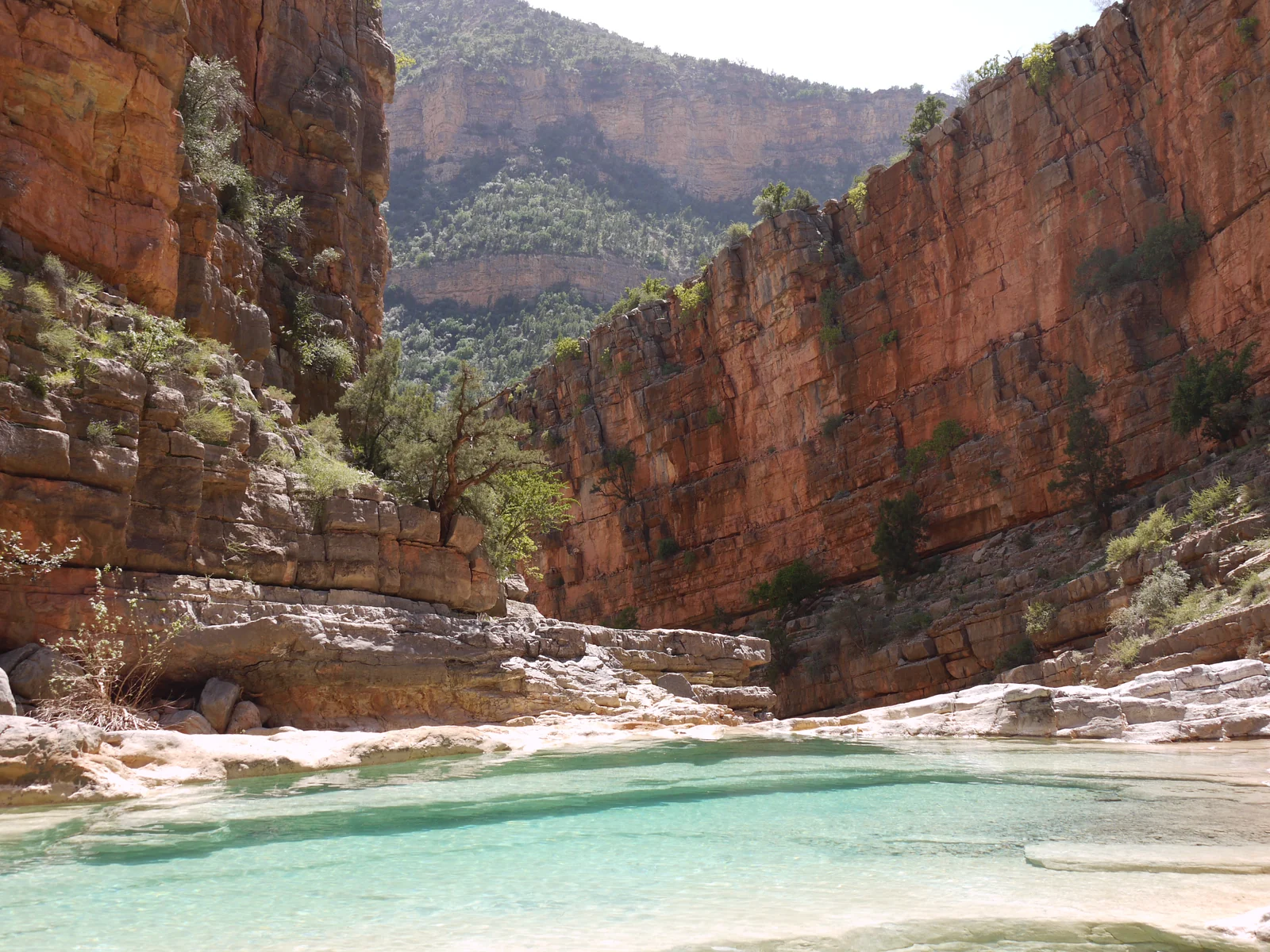 Natural pools at Paradise Valley