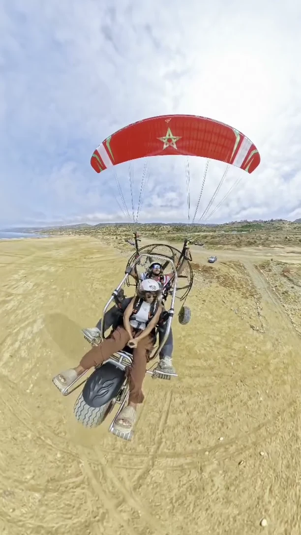 Paramotor inland · actual flying partner